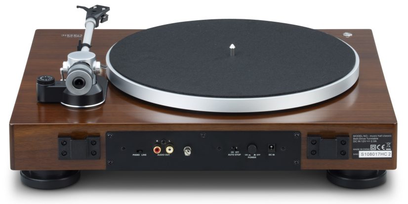 Music Hall Classic Turntable rear